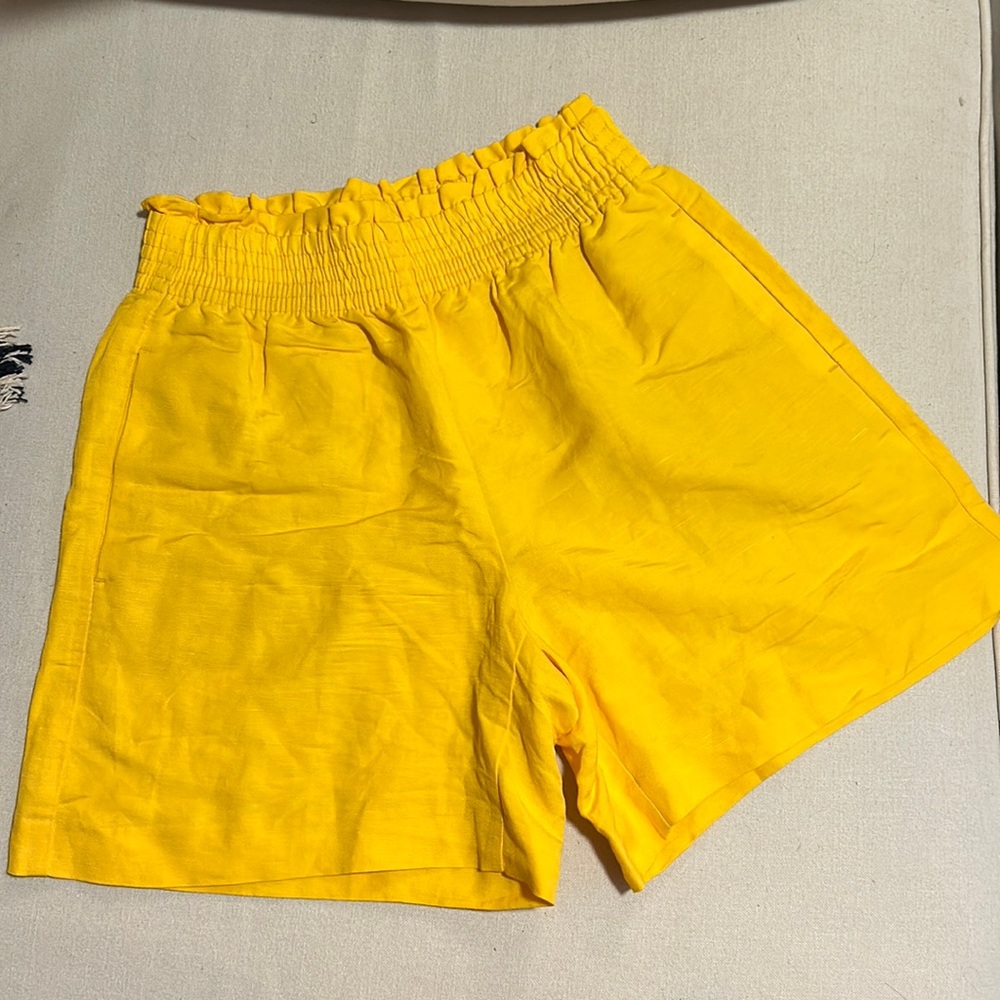 Ann Taylor Mustard Shorts